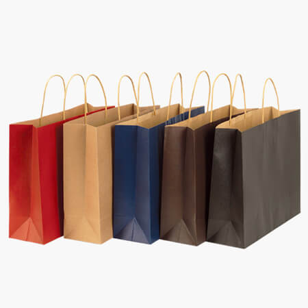 Hot sale shopping nice kraft paper bag 1