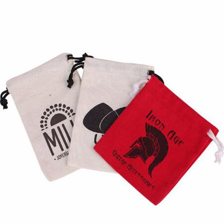 Small cotton bags with personalized design 1