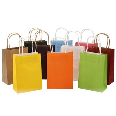 Twist Handle Paper Bags, 45 cm wide