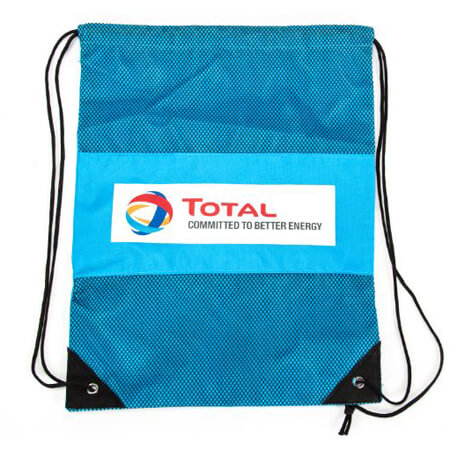 Lightweight polyester cinch gym bag 2