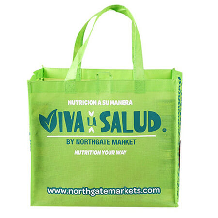 Custom non woven bags by northgate market 2