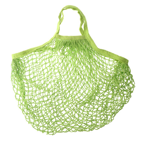 Natural cotton shopping net tote bag 4