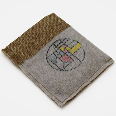 Promotional Small burlap drawstring pouch 4