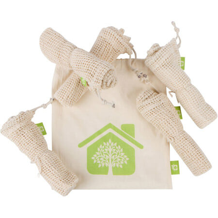 Recycle organic cotton mesh bags 4