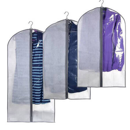 Lightweight garment bag with PVC window 1