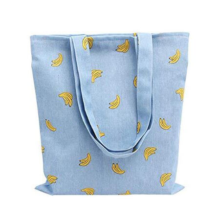 Canvas shopping bag without gusset 2