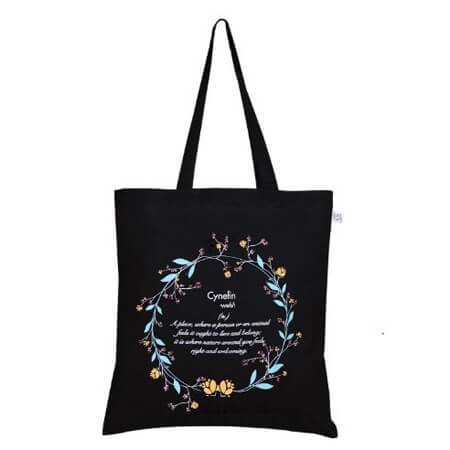 Eco-friendly canvas tote bag without gusset 4