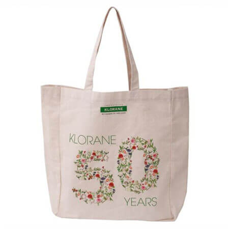 Canvas tote bag with company logo | Packingable