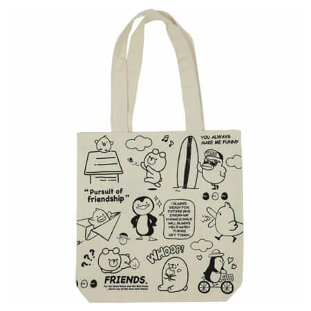 Canvas tote bags printed 1