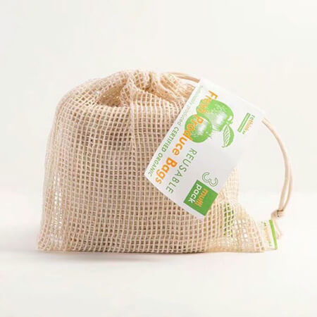 Organic cotton mesh produce bags 3