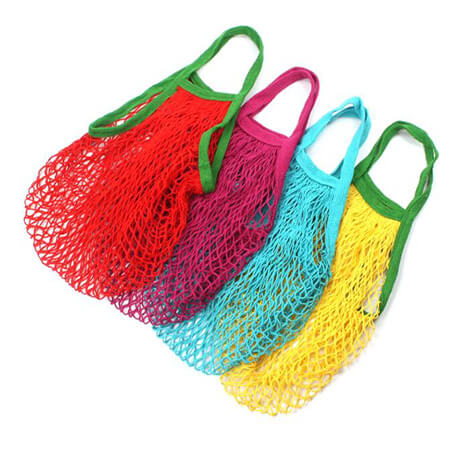 Organic cotton vegetable net bags 3