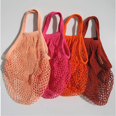 Reusable mesh shopping bag for fruit storage 3