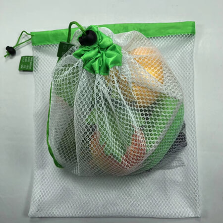 Washable polyester bags with drawstring 1