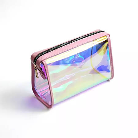 Fashion PVC laser clear cosmetic makeup bag 1