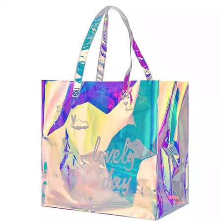 Laser gift handbag PVC bags party shopping bag 1
