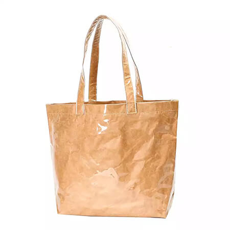 Tyvek Tote Bag For Women Ladies PVC Shopping Bag