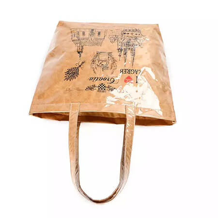 Tyvek Tote Bag For Women Ladies PVC Shopping Bag 3